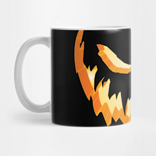 Scary Halloween Jack-O-Lantern graphic Mug